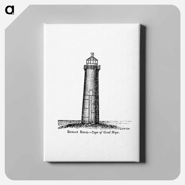アートパネル-Roman Rock, Cape of Good Hope
 - 大英図書館 Canvas.