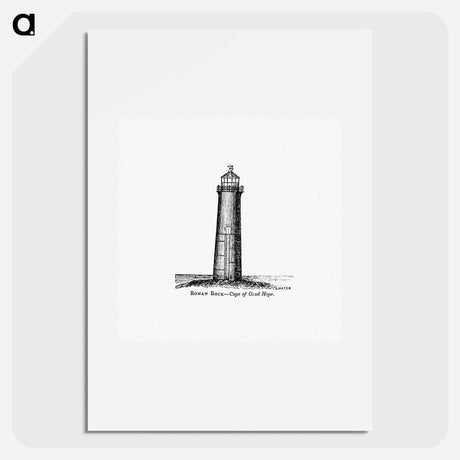アートポスター-Roman Rock, Cape of Good Hope
 - 大英図書館 Poster.