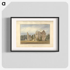 アートポスター-South East View of the Remains of the Gorhambury House Hertfordshire, belonging to the Earl of Verulam
 - イェール大学アートギャラリー Poster.