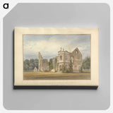 アートパネル-South East View of the Remains of the Gorhambury House Hertfordshire, belonging to the Earl of Verulam
 - イェール大学アートギャラリー Canvas.