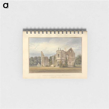 アートメモ帳-South East View of the Remains of the Gorhambury House Hertfordshire, belonging to the Earl of Verulam
 - イェール大学アートギャラリー Memo.