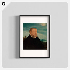 アートポスター-Portrait of a Man
 - バーンズ・コレクション Poster.