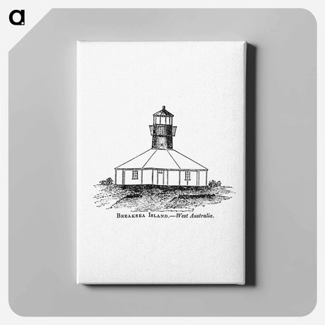アートパネル-Breaksea Island, West Australia
 - 大英図書館 Canvas.