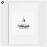 アートポスター-Breaksea Island, West Australia
 - 大英図書館 Poster.