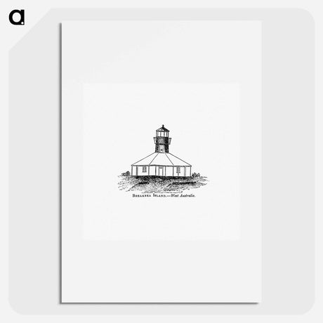 アートポスター-Breaksea Island, West Australia
 - 大英図書館 Poster.