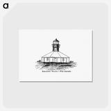 アートポストカード-Breaksea Island, West Australia
 - 大英図書館 Postcard.