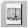 アートパネル-Bastile's Place from Underground, Or Life Below The Surface
 - 大英図書館 Canvas.