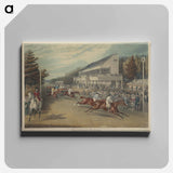 アートパネル-Racing: Grand Stand, Goodwood (Coming in for the Gold Cup)
 - イェール大学アートギャラリー Canvas.