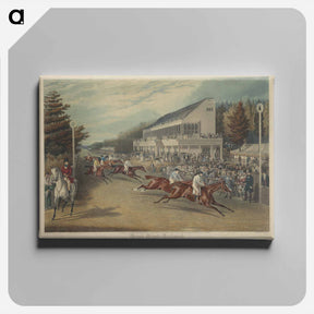 アートパネル-Racing: Grand Stand, Goodwood (Coming in for the Gold Cup)
 - イェール大学アートギャラリー Canvas.