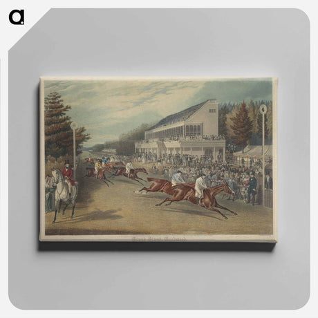 アートパネル-Racing: Grand Stand, Goodwood (Coming in for the Gold Cup)
 - イェール大学アートギャラリー Canvas.