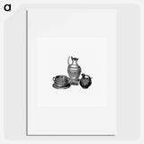アートポスター-Ancient Roman Vases from the Western Coast
 - 大英図書館 Poster.