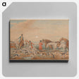 アートパネル-The Leicestershire Hunt - The Death
 - イェール大学アートギャラリー Canvas.