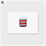 アートポストカード-Breton Badge Illustrations
 - 大英図書館 Postcard.