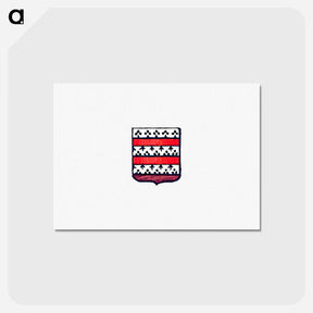 アートポストカード-Breton Badge Illustrations
 - 大英図書館 Postcard.