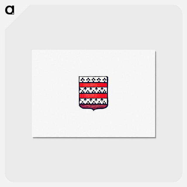 アートポストカード-Breton Badge Illustrations
 - 大英図書館 Postcard.