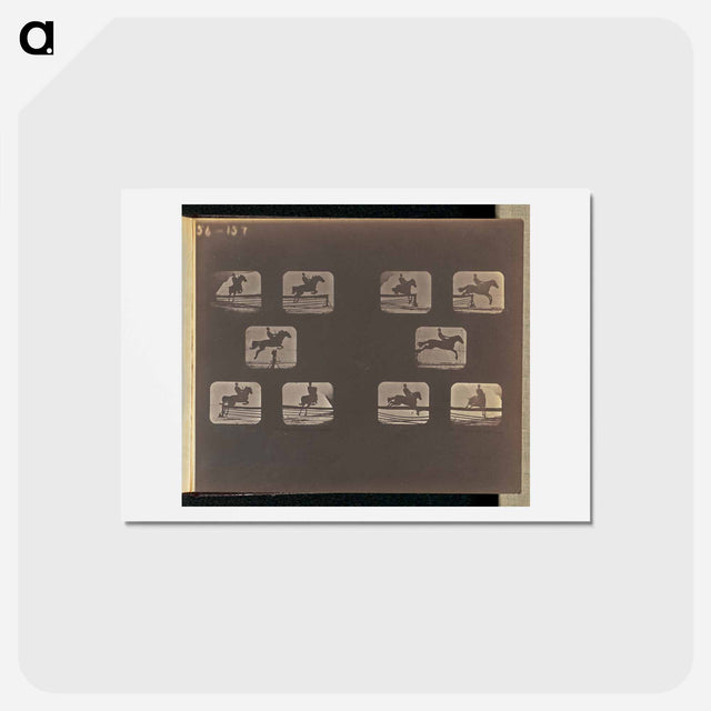 アートポストカード-Leaping
 - エドワード マイブリッジ Postcard.