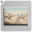 アートパネル-Steeplechasing: The Field taking a Low Rail and a Brook
 - イェール大学アートギャラリー Canvas.