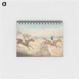アートメモ帳-Steeplechasing: The Field taking a Low Rail and a Brook
 - イェール大学アートギャラリー Memo.