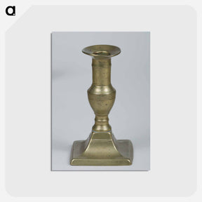 アートポストカード-Cut Overlay Peg Lamp Base
 - バーンズ・コレクション Postcard.