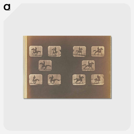 アートポストカード-Running
 - エドワード マイブリッジ Postcard.