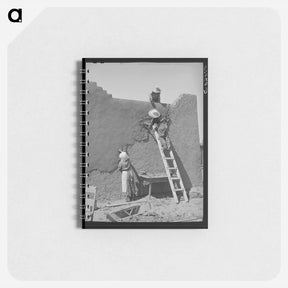 アートメモ帳-Mail Bag at Farmhouse
 - ラッセル リー Memo.