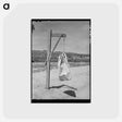 アートポストカード-Mail Bag at Farmhouse
 - ラッセル リー Postcard.