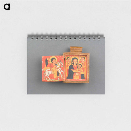 アートメモ帳-Double Diptych Icon Pendant
 - セントルイス美術館 Memo.