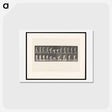アートポストカード-The Sweeper
 - エドワード マイブリッジ Postcard.