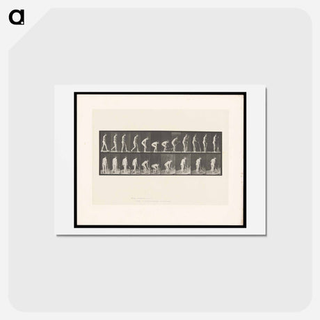 アートポストカード-The Sweeper
 - エドワード マイブリッジ Postcard.