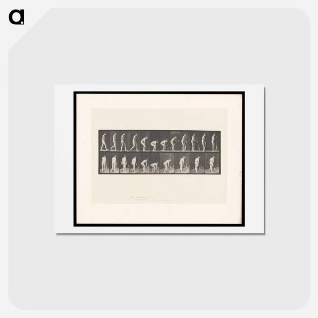 アートポストカード-The Sweeper
 - エドワード マイブリッジ Postcard.