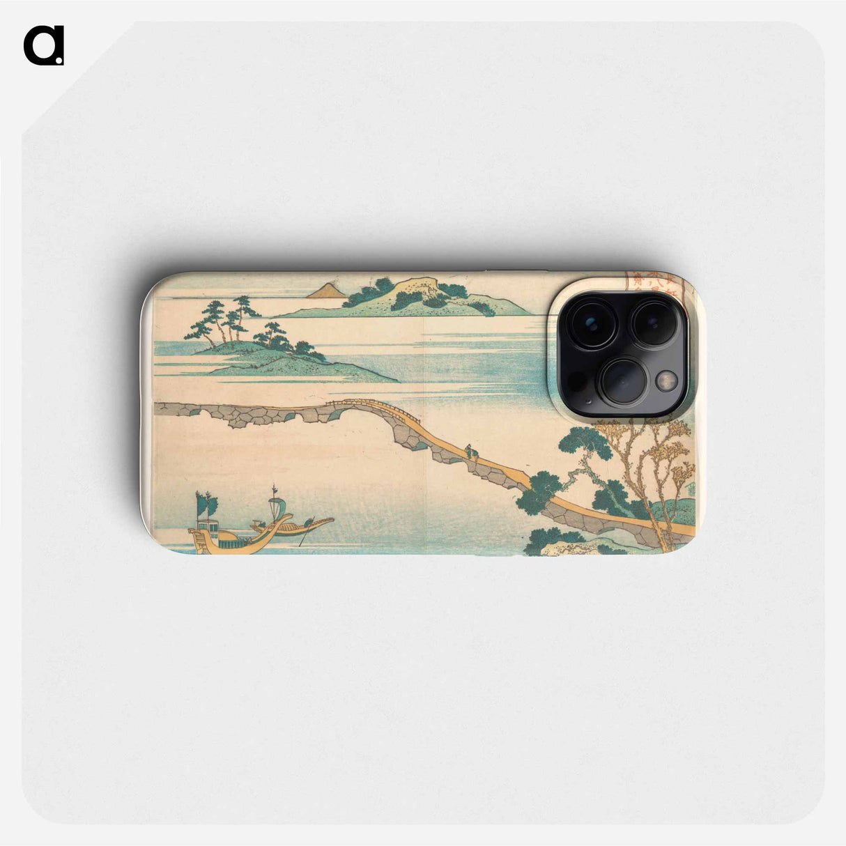 Hokusai's Autumn Sky at Chōkō - 葛飾 北斎 Phone Case.