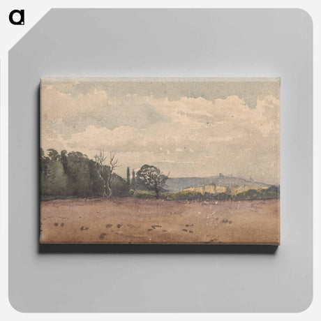 アートパネル-Landscape With a Ploughed Field in the Foreground
 - イェール大学アートギャラリー Canvas.