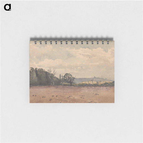 アートメモ帳-Landscape With a Ploughed Field in the Foreground
 - イェール大学アートギャラリー Memo.