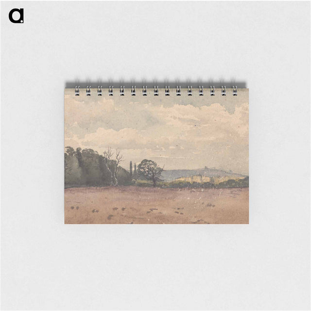アートメモ帳-Landscape With a Ploughed Field in the Foreground
 - イェール大学アートギャラリー Memo.