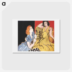 アートポストカード-The Conversation - アンリ マティス Postcard.