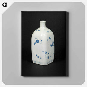 アートパネル-Sake Flask with Blue Circles
 - セントルイス美術館 Canvas.