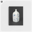 アートメモ帳-Sake Flask with Blue Circles
 - セントルイス美術館 Memo.