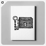 アートパネル-Lock and Key from A Vade-Mecum For Malt-Worms; Or, A Guide To Good-Fellows
 - 大英図書館 Canvas.