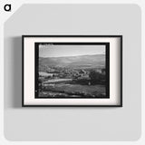 Squaw Valley farm - Dorothea Lange Poster.