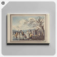 アートパネル-Winter Amusement: A View in Hyde Park from the Sluice at the East End
 - イェール大学アートギャラリー Canvas.