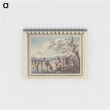 アートメモ帳-Winter Amusement: A View in Hyde Park from the Sluice at the East End
 - イェール大学アートギャラリー Memo.