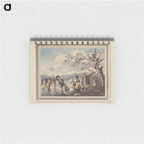 アートメモ帳-Winter Amusement: A View in Hyde Park from the Sluice at the East End
 - イェール大学アートギャラリー Memo.