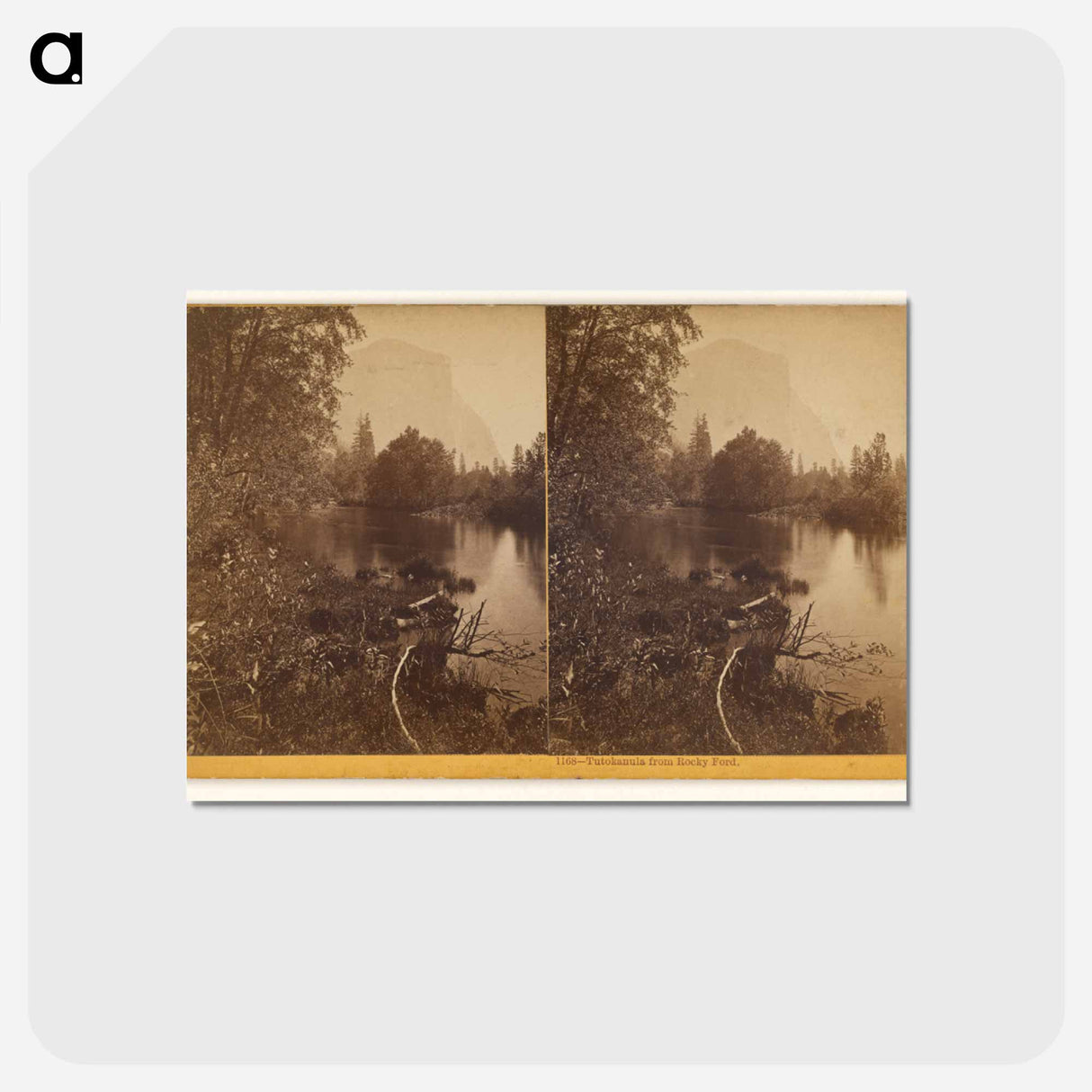 アートポストカード-Tutokanula from Rocky Ford
 - エドワード マイブリッジ Postcard.
