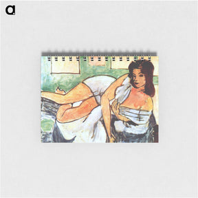 アートメモ帳-Reclining Nude in Arab Robe - アンリ マティス Memo.