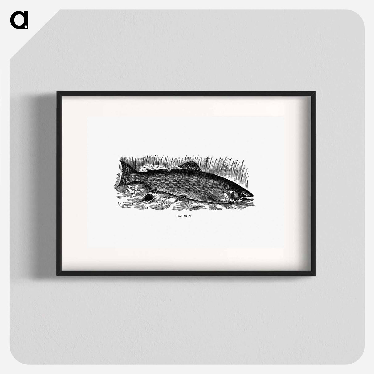 アートポスター-Salmon from Nimrod In The North
 - 大英図書館 Poster.