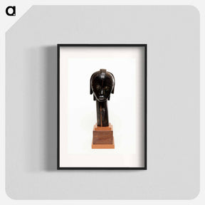 アートポスター-Reliquary Guardian Head
 - バーンズ・コレクション Poster.