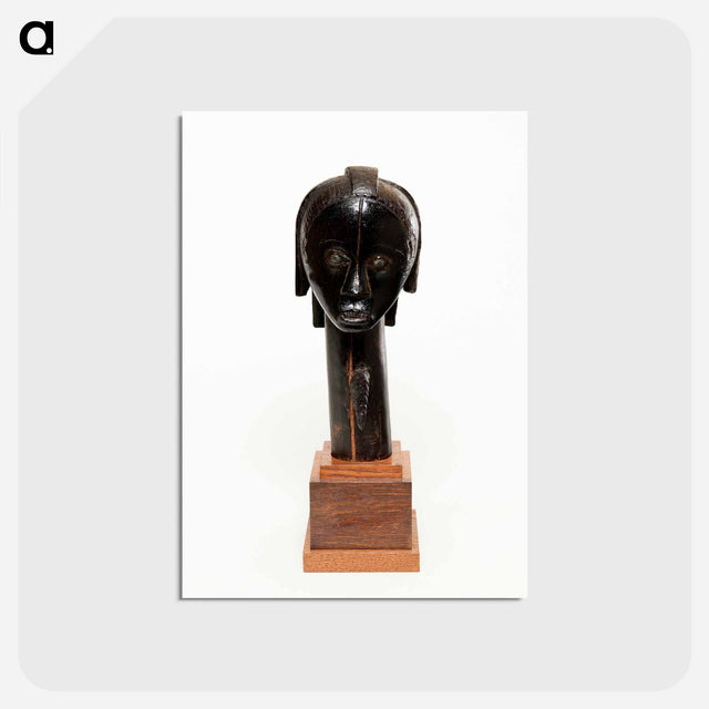 アートポストカード-Reliquary Guardian Head
 - バーンズ・コレクション Postcard.