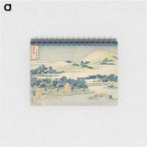 アートメモ帳-Hokusai's Banana Garden at Nakashima - 葛飾 北斎 Memo.