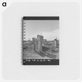 アートメモ帳-Mail boxes and irrigation gates. Imperial Valley, California. - ドロテア ラング Memo.