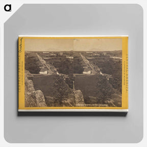 アートパネル-Guatemala, from the Cerro del Carmen
 - エドワード マイブリッジ Canvas.